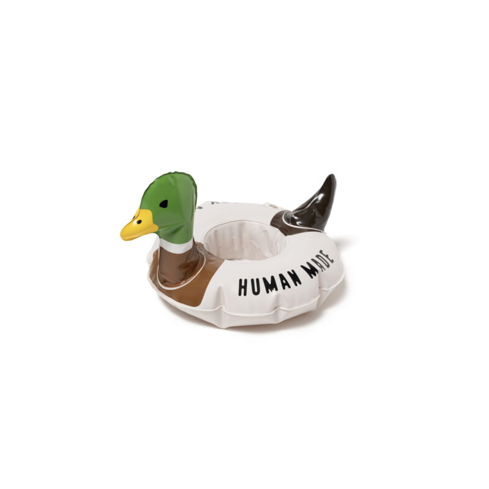 -(B022)-HUMAN MADE DUCK MINI FLOAT 鴨子 迷你泳圈 綠色/灰色-HM31GD212