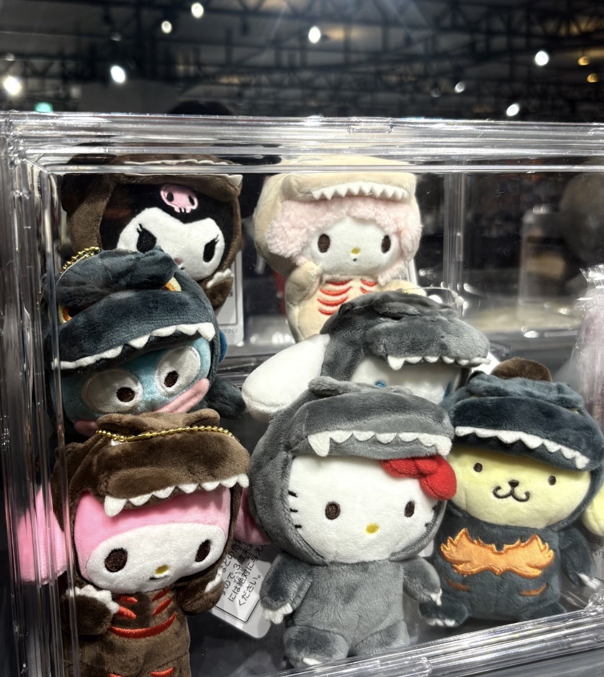 <我會瘋掉這太可愛...😭> 哥吉拉xSanrio Characters 哥吉拉聯名三麗鷗吊飾