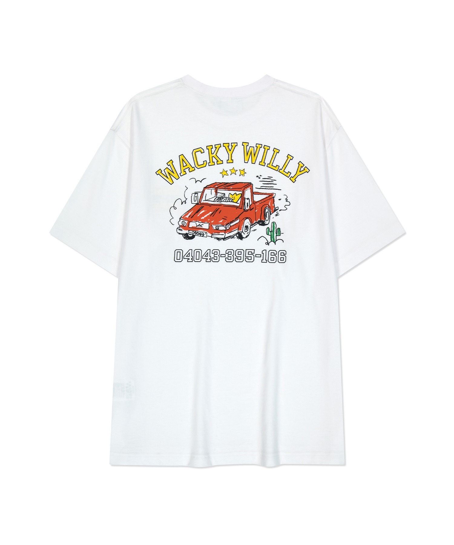 【現貨】WACKY WILLY 復古汽車短T 2色 WA2502ST08