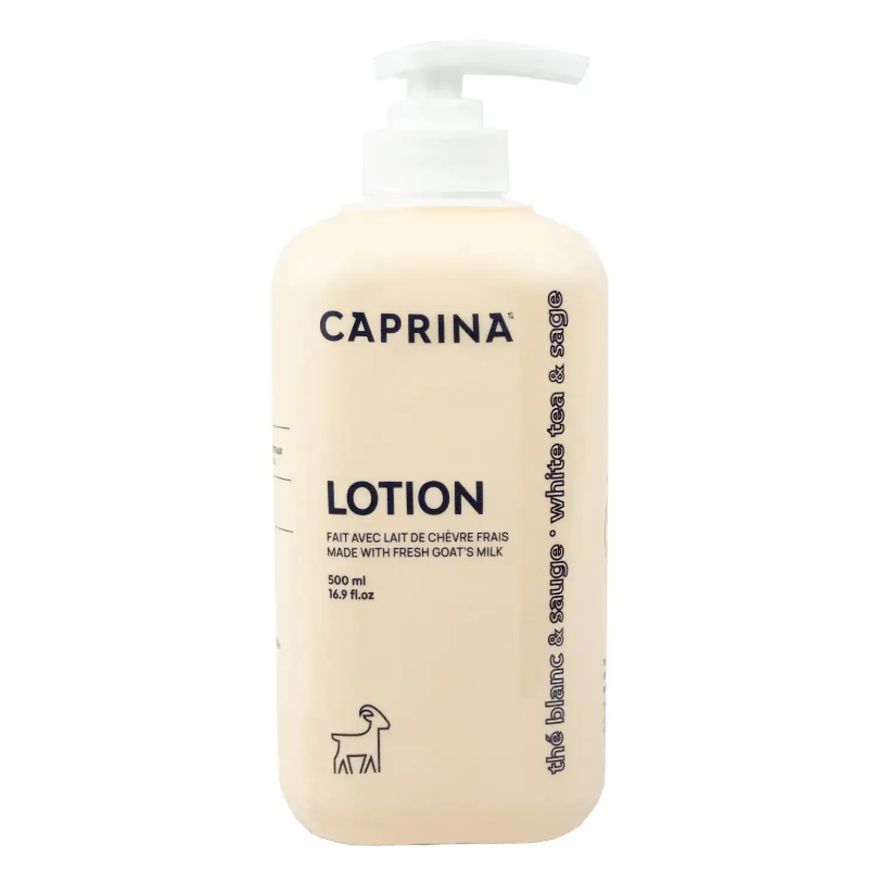 UM11 Caprina  鮮山羊奶保濕乳  - 白茶鼠尾草 Caprina Body Lotion - White Tea & Sage 500ml **到期日:約2029/12