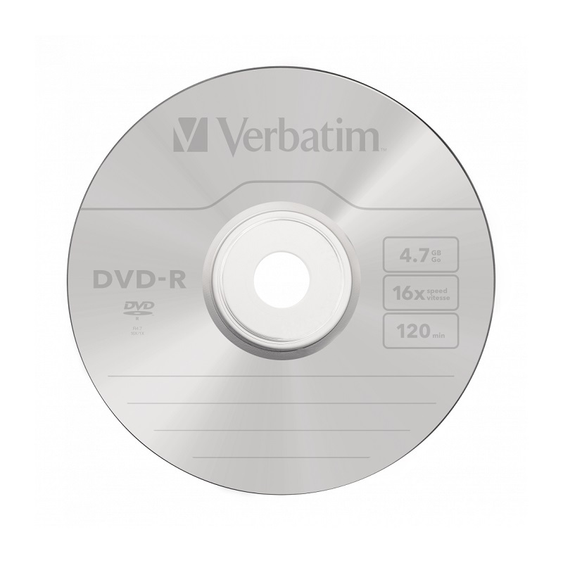 Verbatim DVD-R 4.7GB 16X (10 片裝) 43523