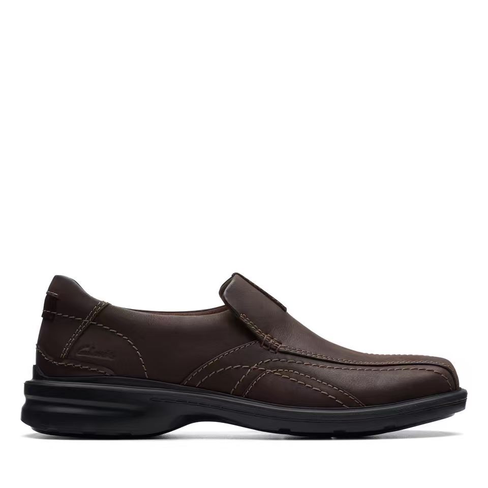 【預購】Clarks H072310 男裝真皮休閒鞋 (深啡色)