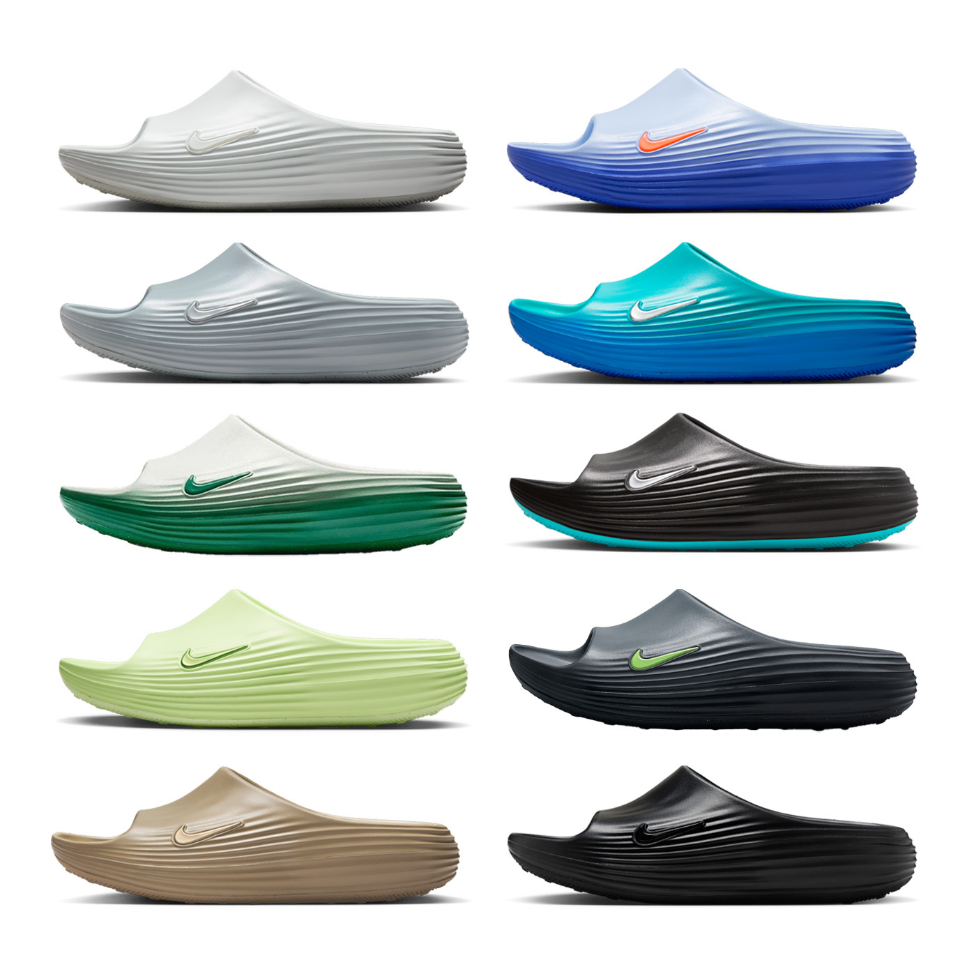男鞋 NIKE REACTX REJUVEN8 Slide 10色 泡棉 Q彈 增高 休閒 防水 涼鞋 拖鞋【HV4479】WP