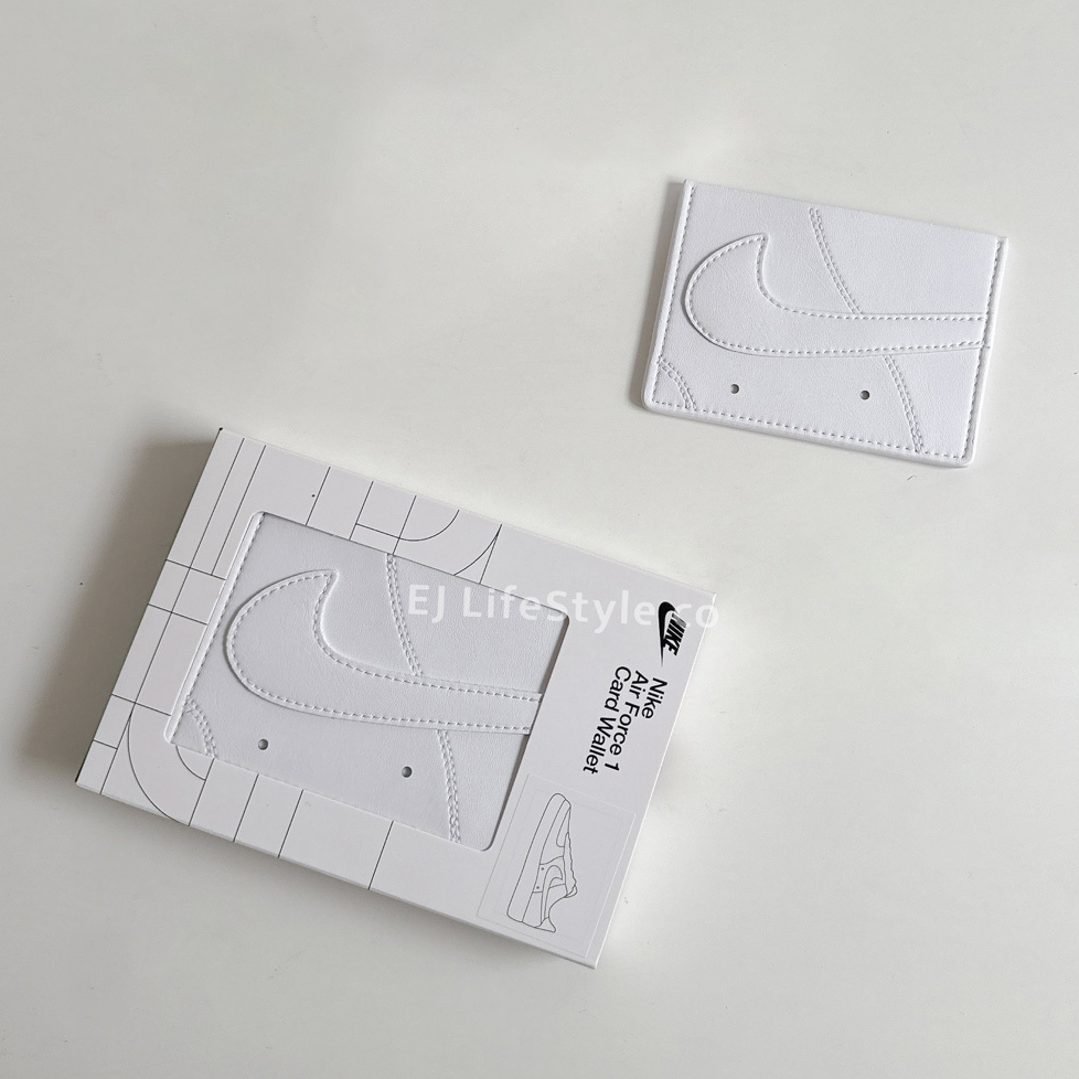 NIKE ICON AIR FORCE 1 CARD WALLET 卡片夾 卡包 白色  / 現貨