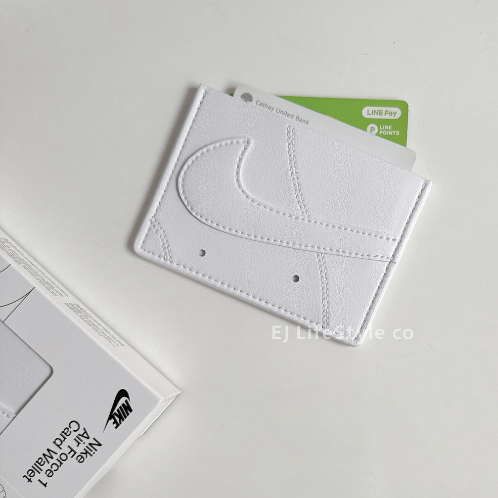 NIKE ICON AIR FORCE 1 CARD WALLET 卡片夾 卡包 白色  / 現貨