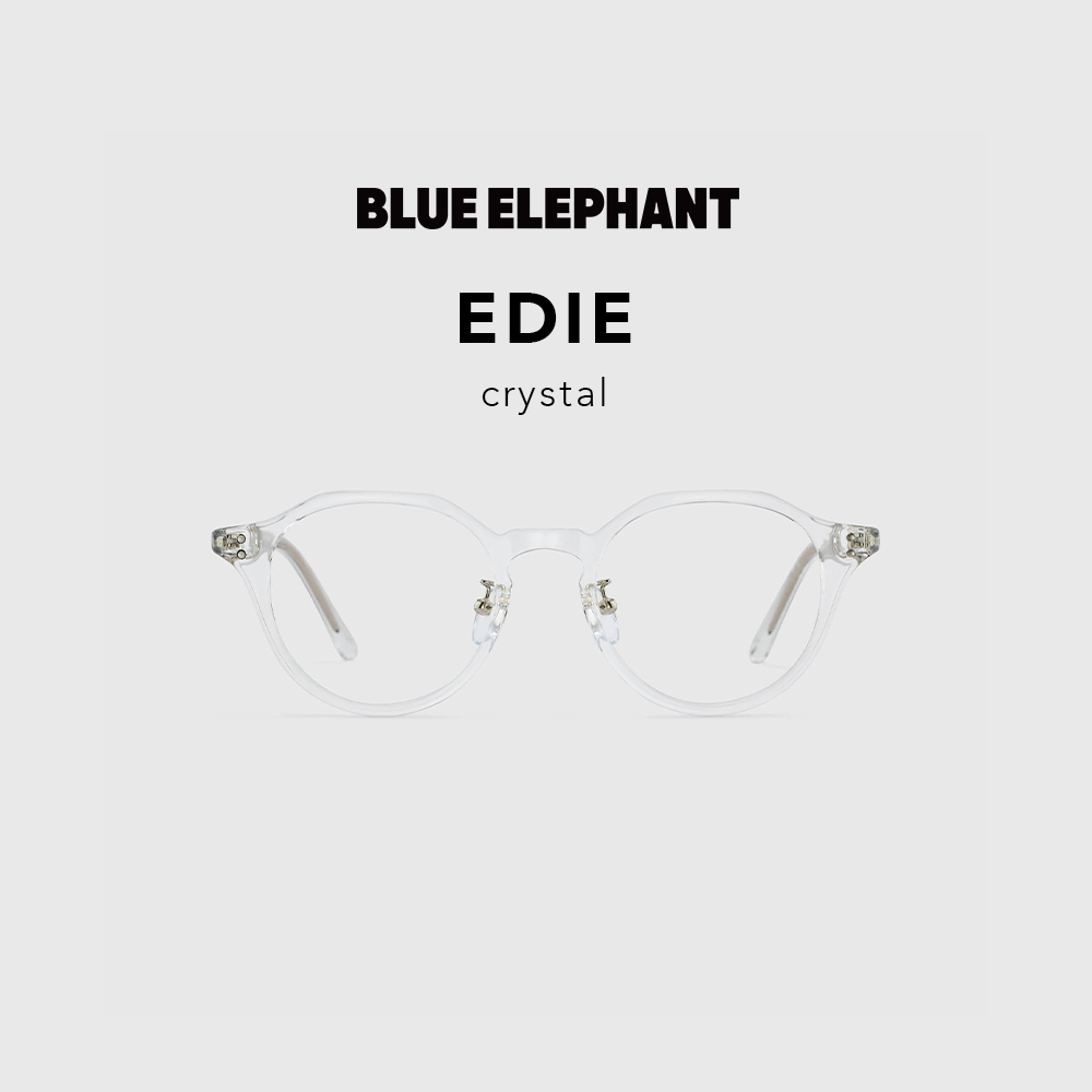 【BLUE ELEPHANT】EDIE crystal MAIN一般款式 抗藍光眼鏡 鏡框 附盒