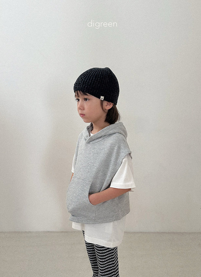 正韓秋Digreenkids 兩色連帽背心