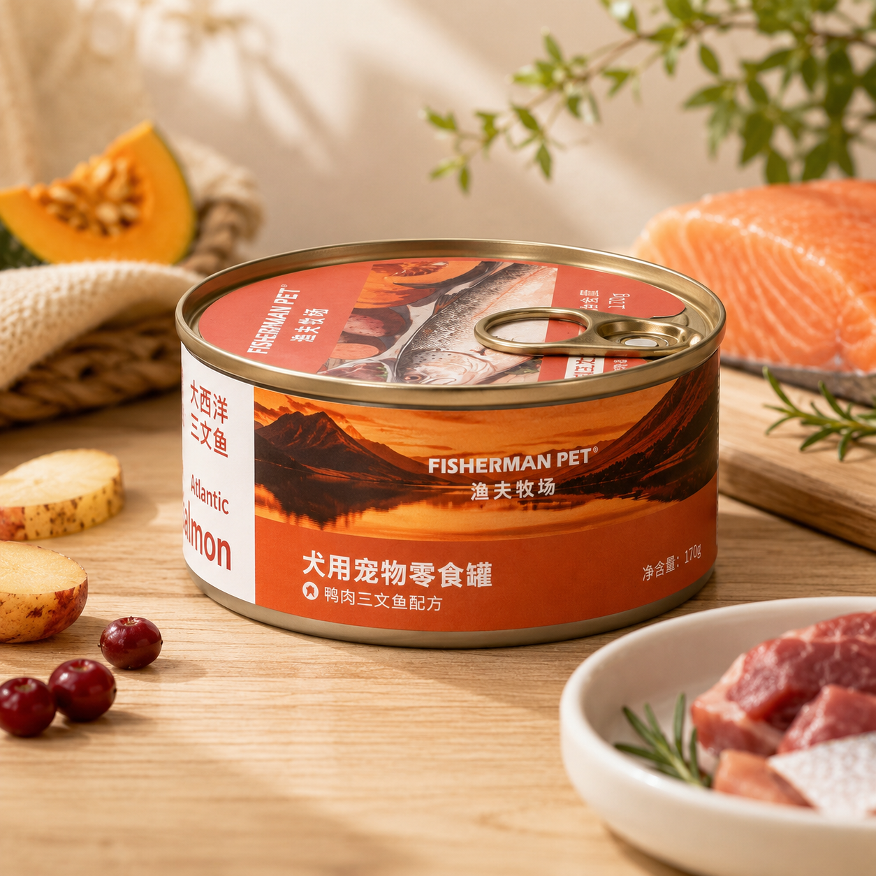 FISHERMAN PET PREMIUM PET CANNED FOOD