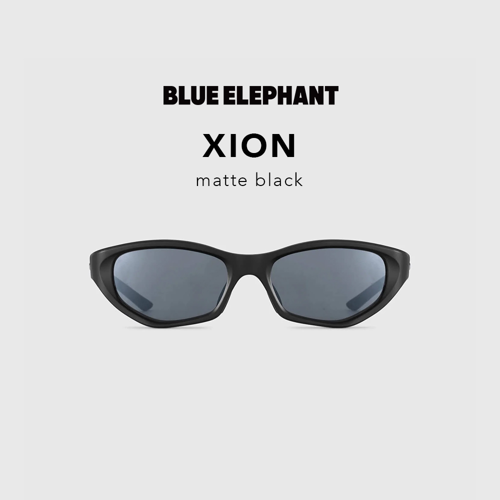 【BLUE ELEPHANT】XION matte black ACTIVE運動款式 太陽眼鏡 墨鏡 附盒