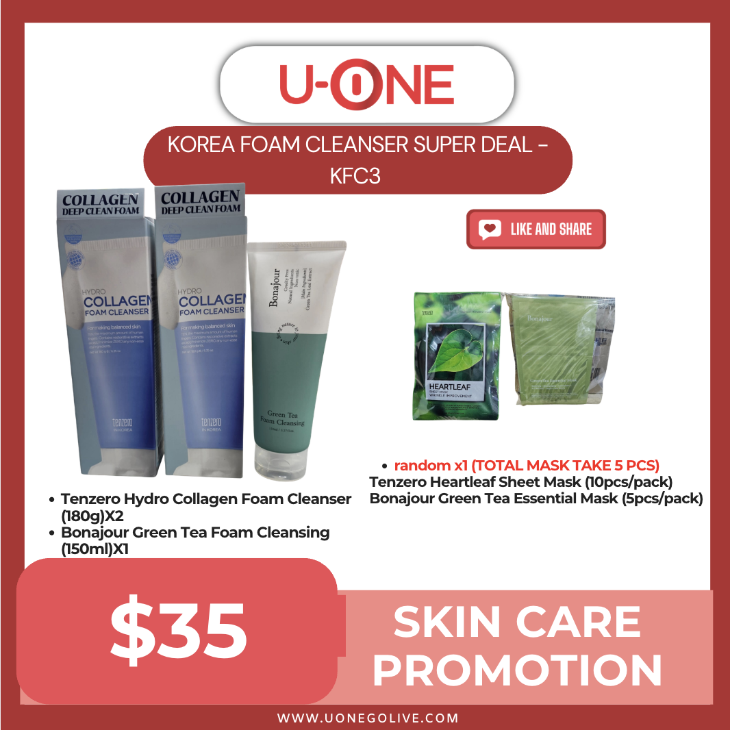 KOREA FOAM CLEANSER SUPER DEAL - KFC3