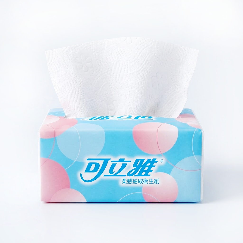 【Keliya】Soft Facial Toilet Paper 100 Sheets x 20 Packs