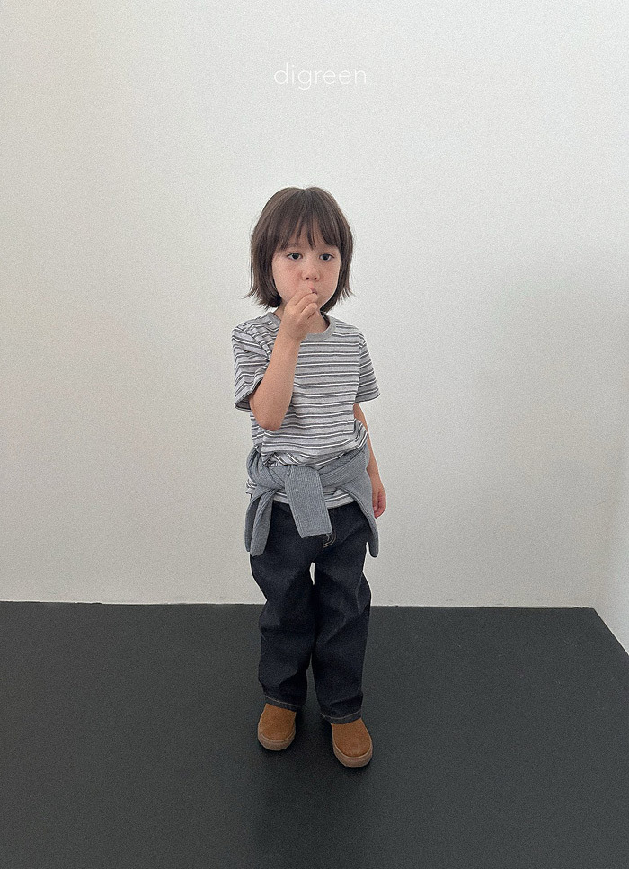 正韓秋Digreenkids 挺版車線牛仔褲
