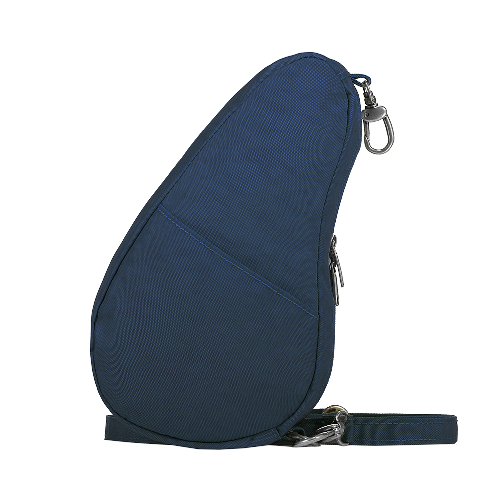 基本款 TEXTURED NYLON MINI BAGLETT 斜背包-裏海藍