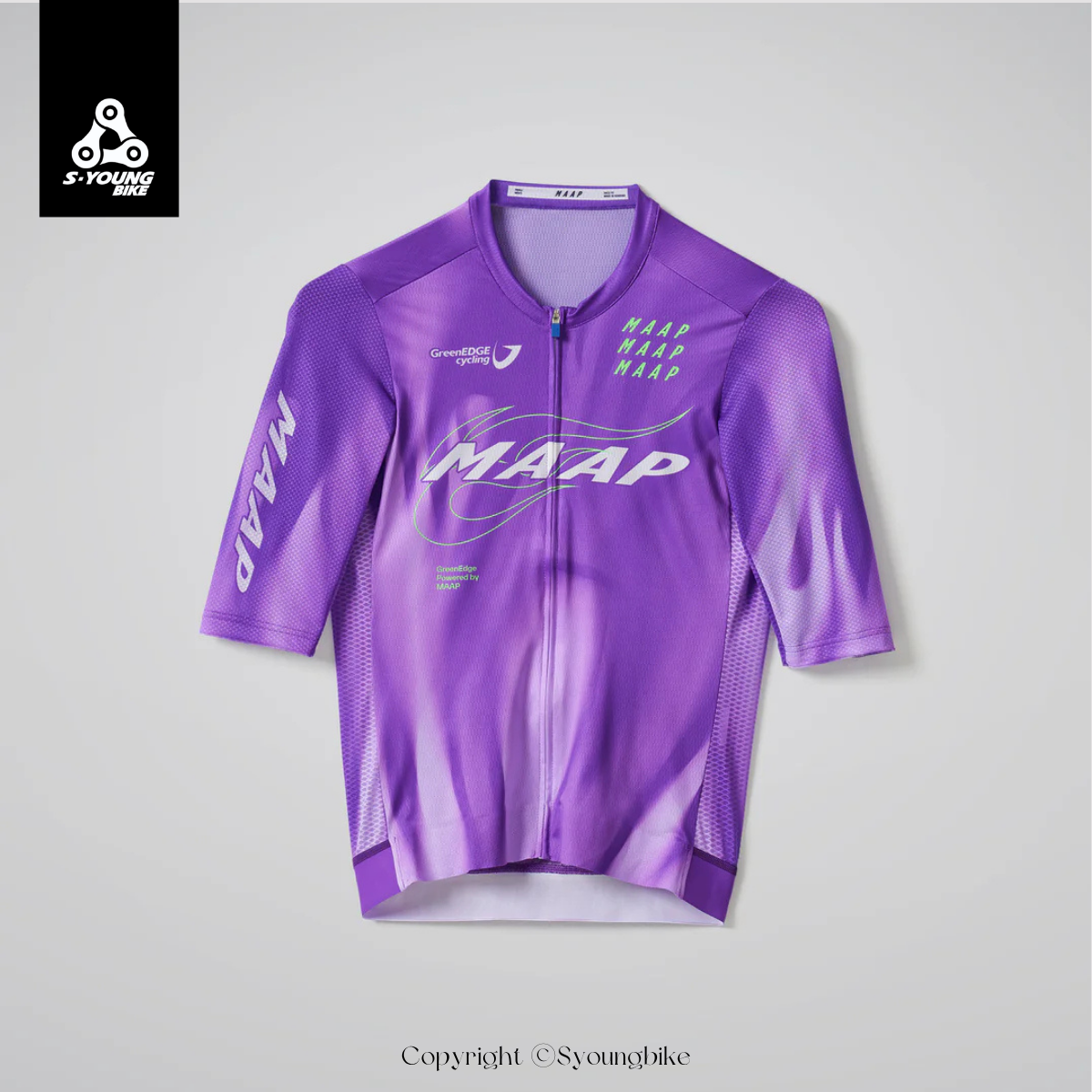 【MAAP】WorldTour 26 Pro Air Jersey 3.0 男性短袖車衣 / Electric Purple