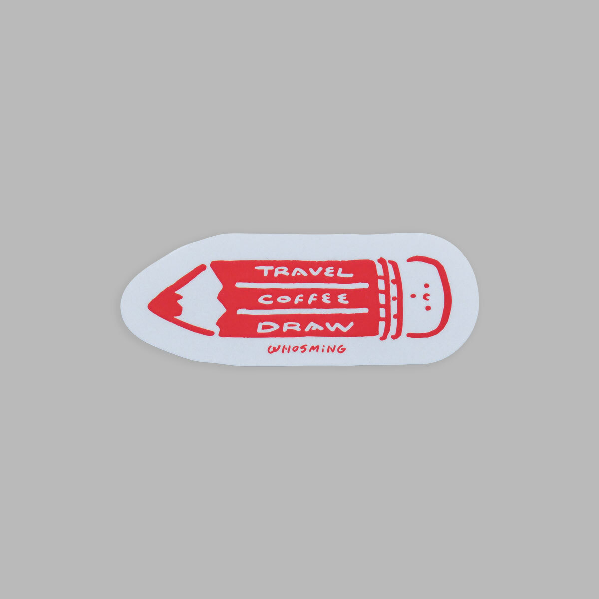 TRAVEL．COFFEE．DRAW｜Sticker