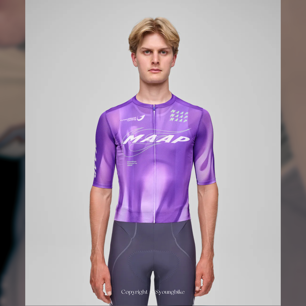 【MAAP】WorldTour 26 Pro Air Jersey 3.0 男性短袖車衣 / Electric Purple