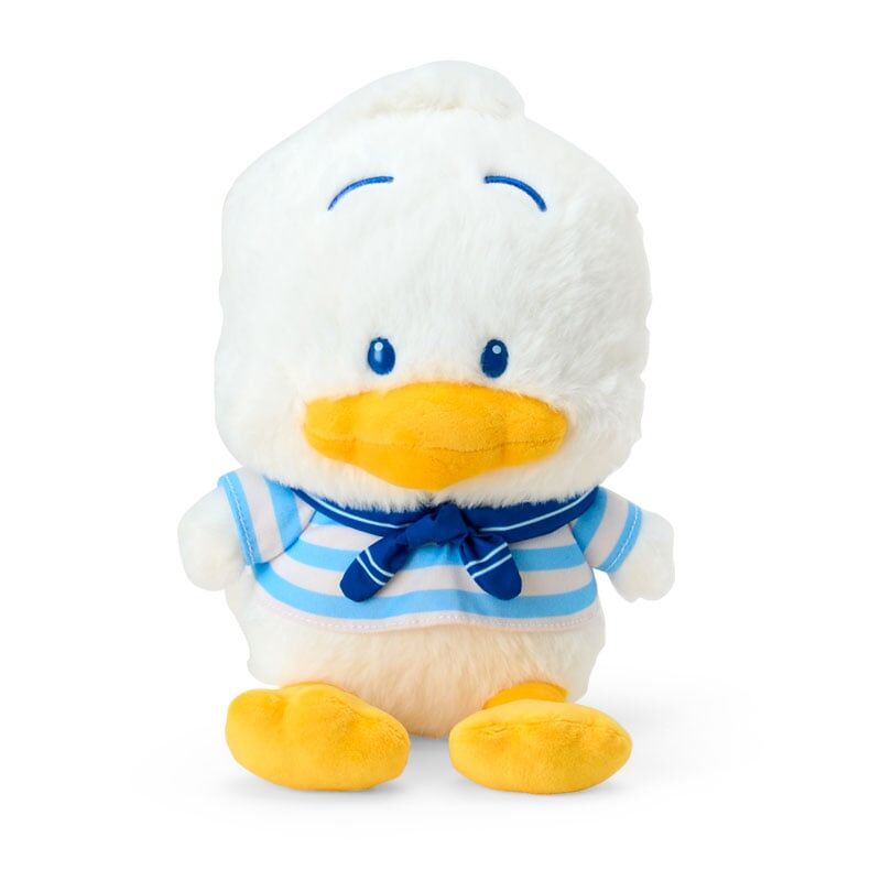 日本 Sanrio Ahirunopekkle AP鴨 生日 夏日航海設計系列 公仔 L