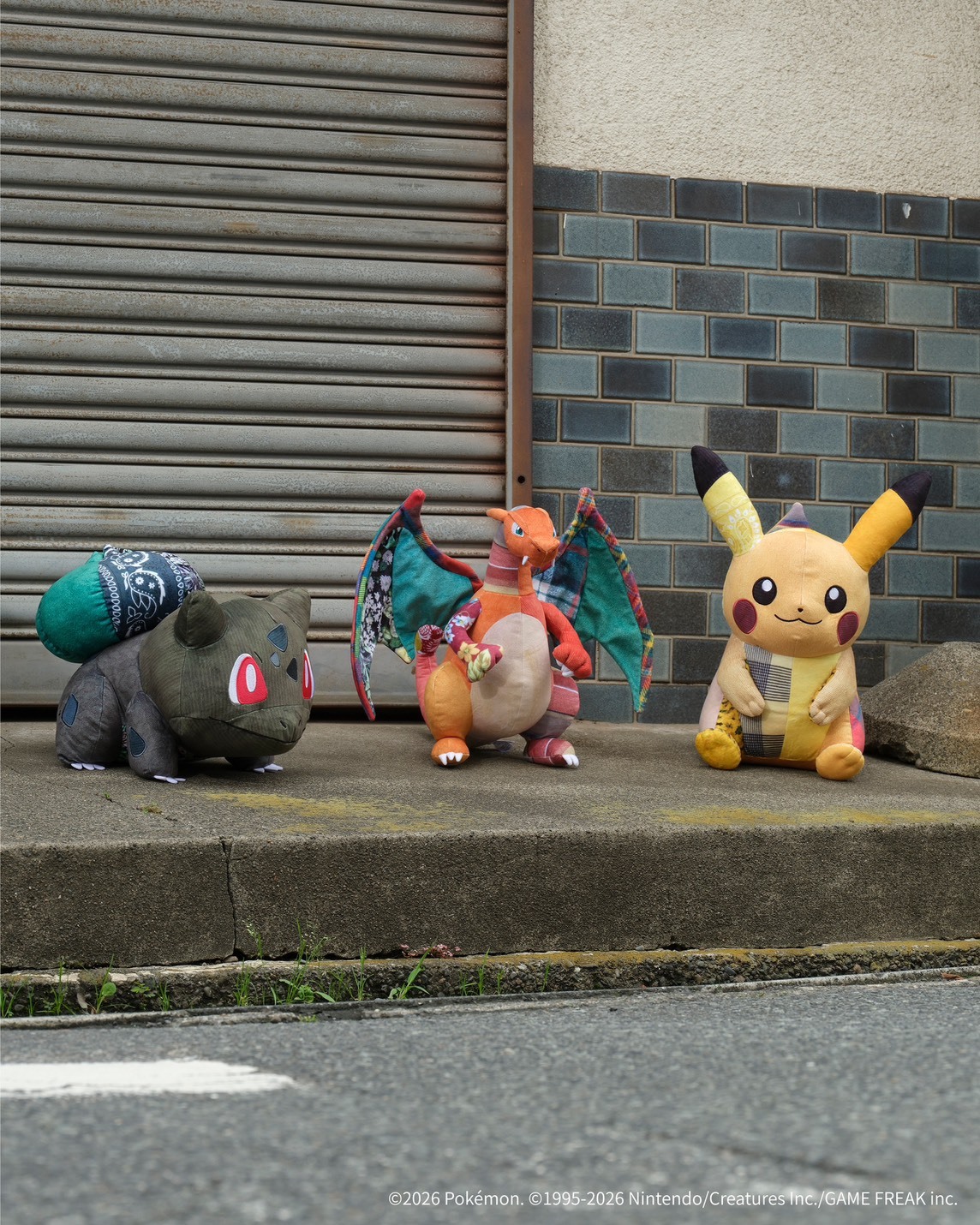 Sean Wotherspoon ✕ Pokémon 寶可夢 設計師 聯名 娃娃 三款