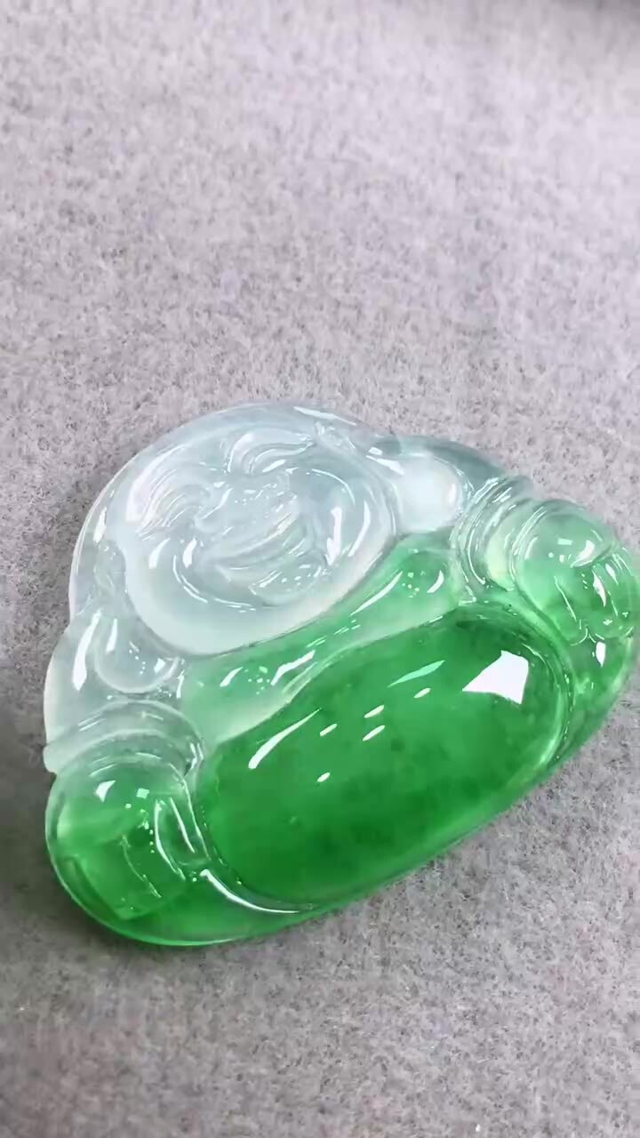 翡翠佛公,天然翡翠A玉, 緬甸玉, Jade, Jadeite