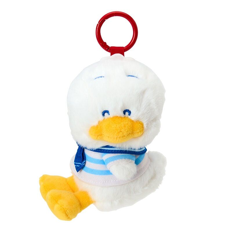 日本 Sanrio Ahirunopekkle AP鴨 生日 夏日航海設計系列 公仔匙扣