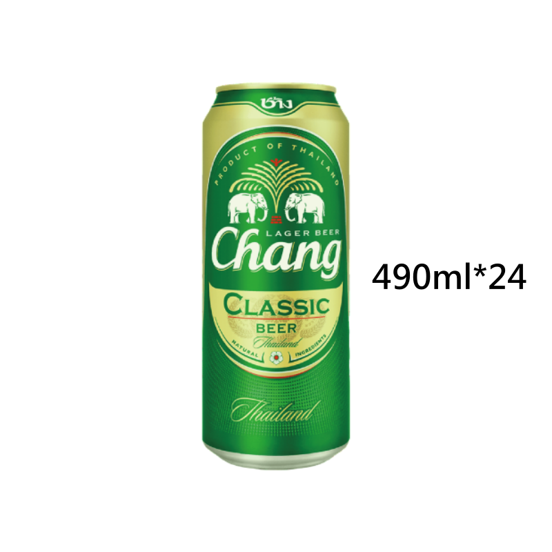 泰象啤酒｜大鋁罐490ml｜一箱24入