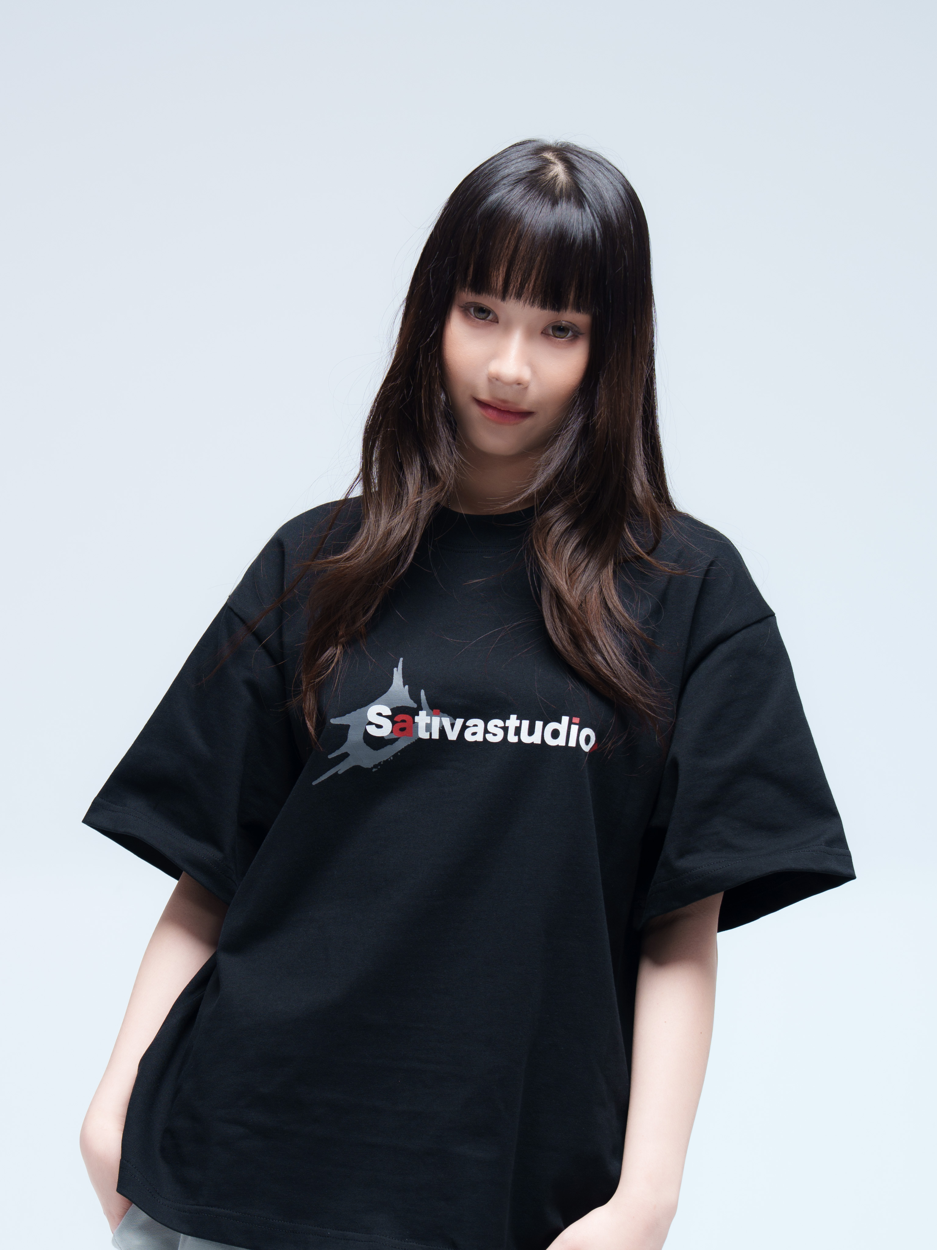 Sativa 2026S/S SS-01 “Glyph” Tee 解構 印花 短袖 兩色
