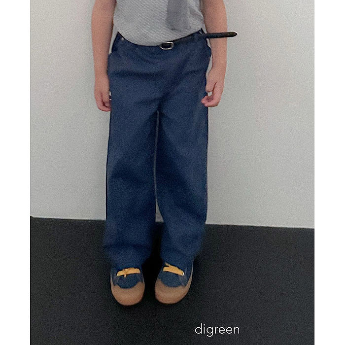 正韓秋Digreenkids 三色挺版直筒褲