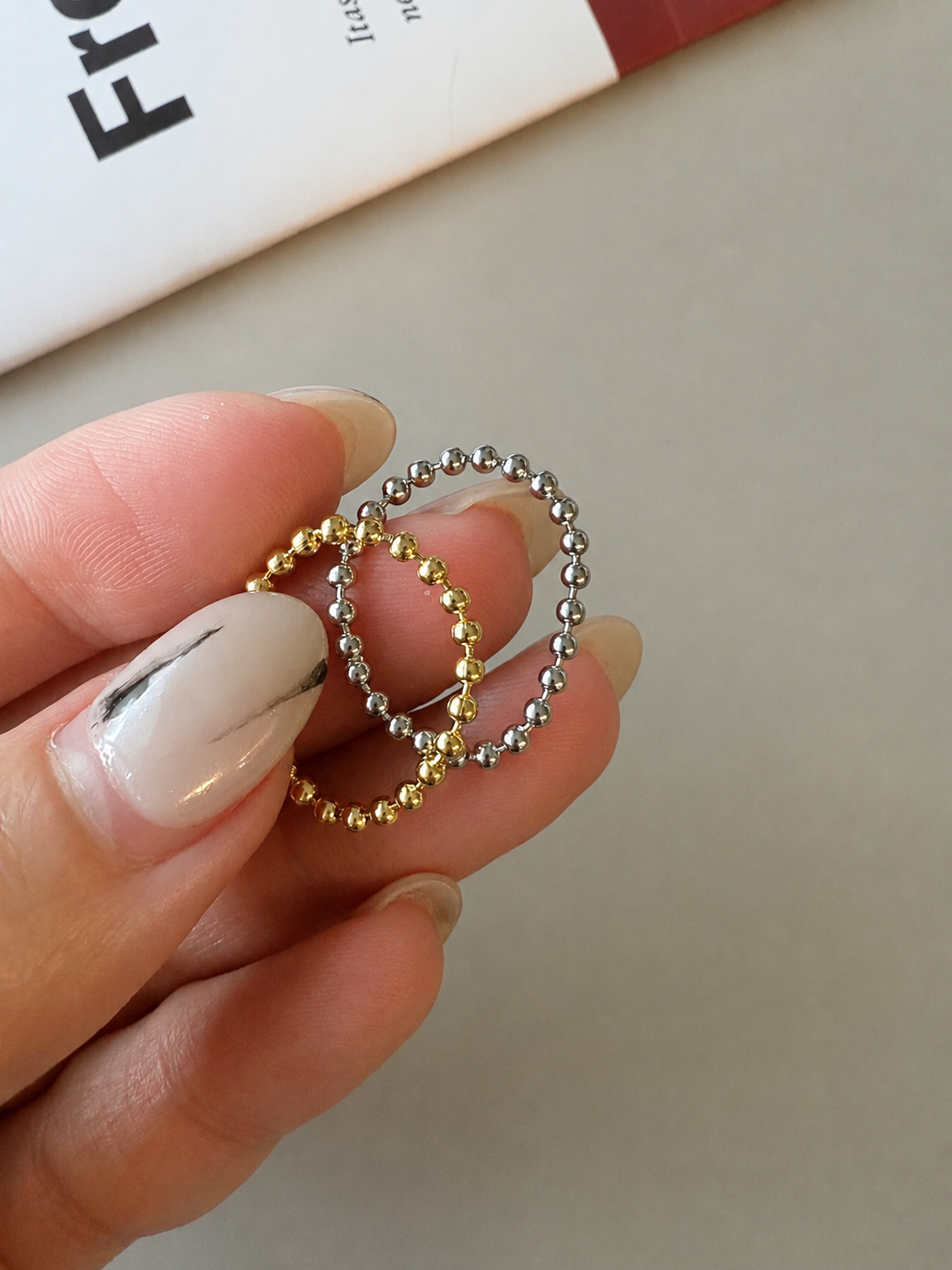 tiny ball ring