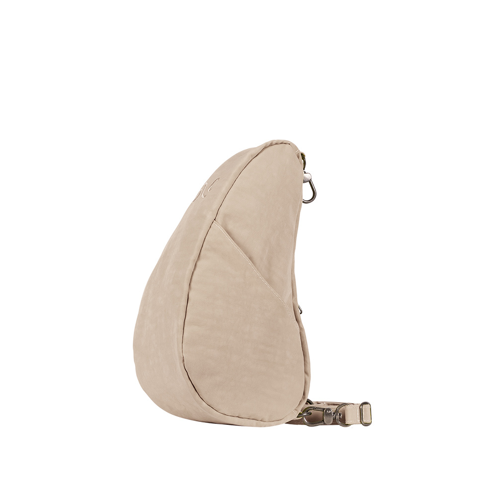 基本款 TEXTURED NYLON BAGLETT 斜背包-暖岩砂