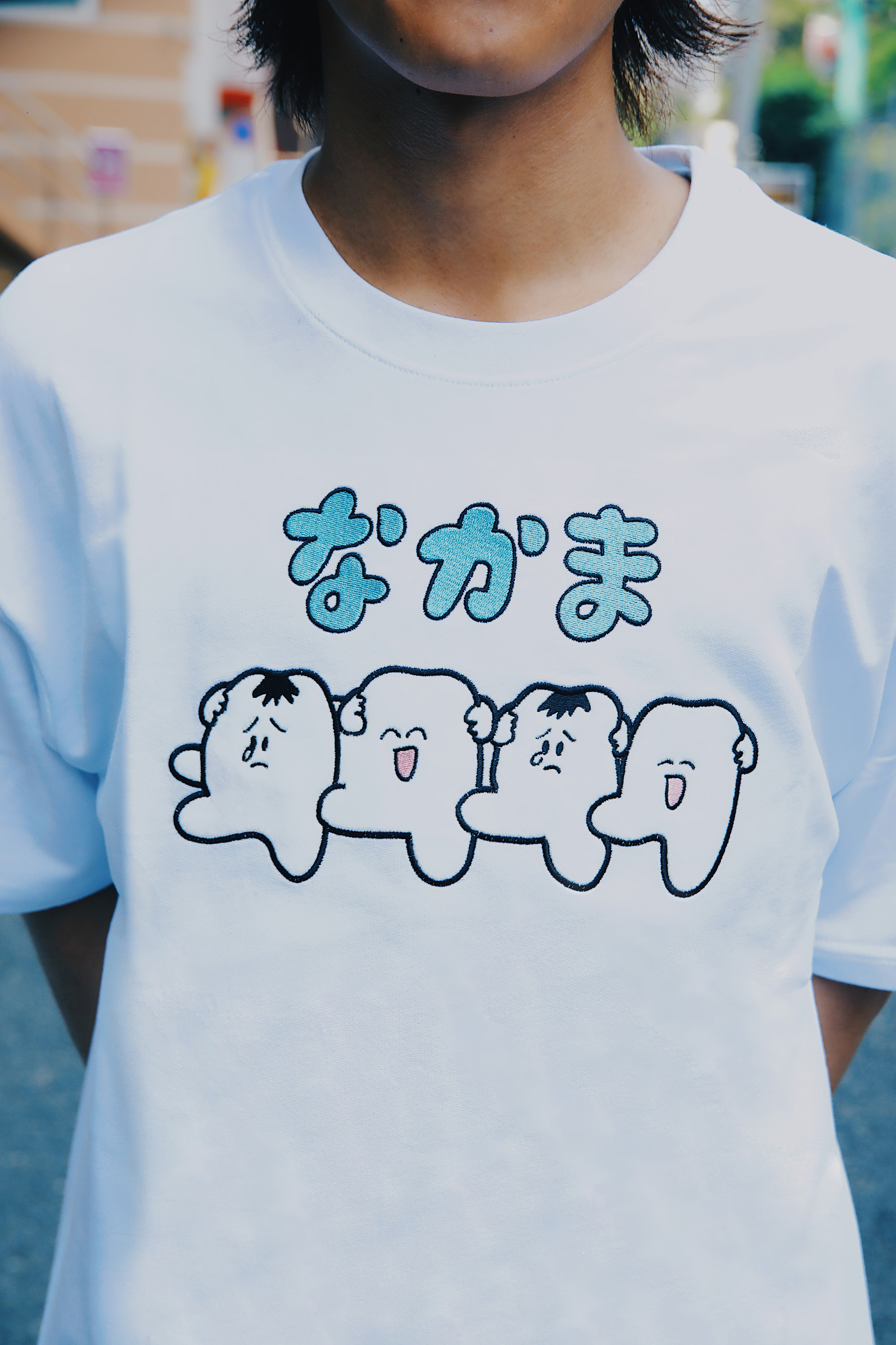 仲間の歯 Tシャツ（ホワイト）