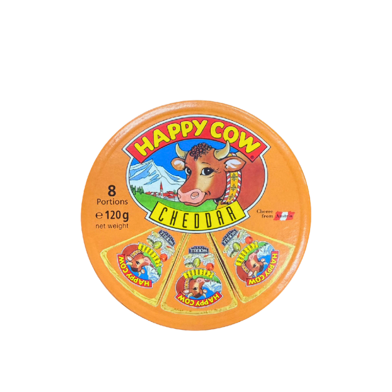Happy Cow 快樂牛切達乾酪三角起司