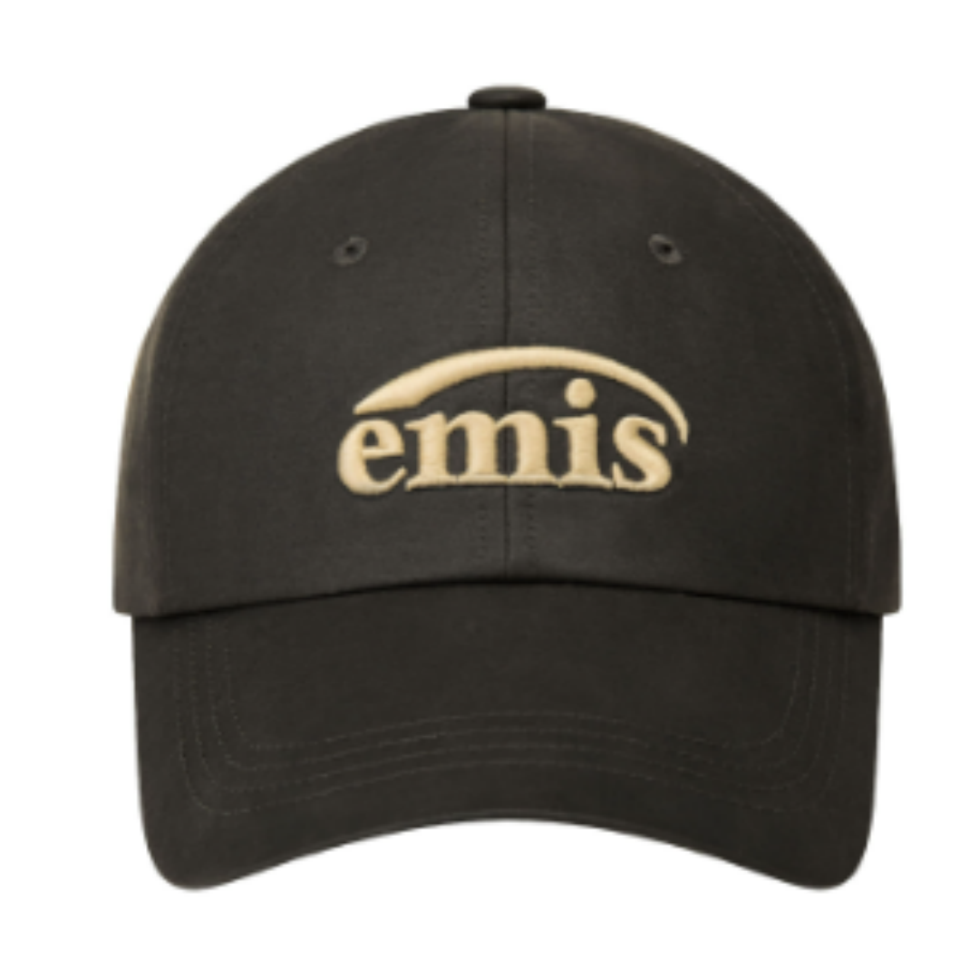 HKCG0723-002 WASHED FAUX LEATHER BALL CAP-BLACK (A2)