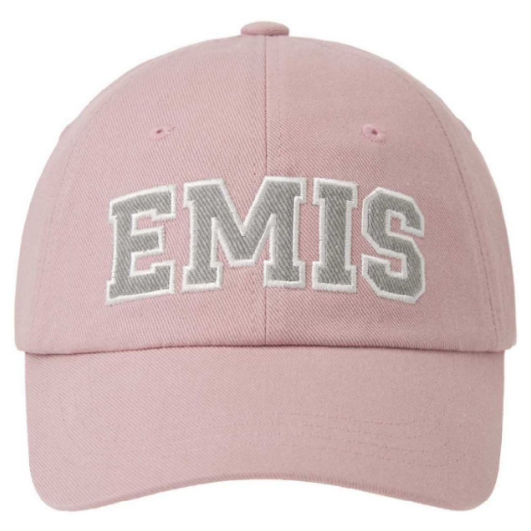 HKCG0723-004 TWILL CAPITAL LOGO BALL CAP-PINK (A4)