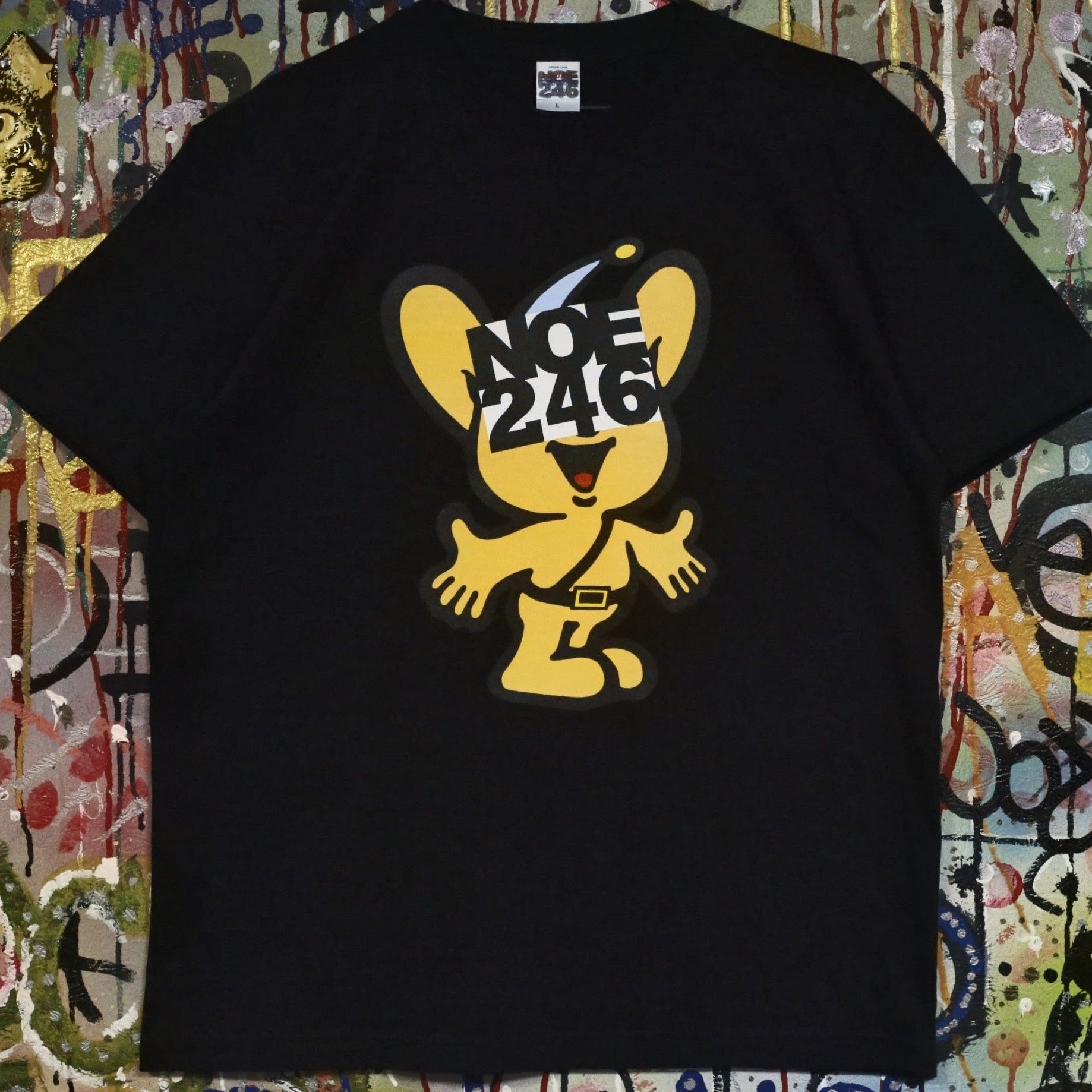 NOE246 - Pipo君 Tee 黑色
