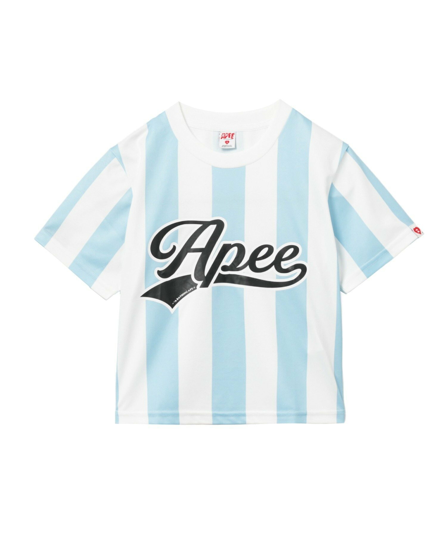 『日本連線中』2026SS APEE BY A BATHING APE BAPE APEE STRIPE FOOTBALL TEE 球衣 短T CM20209343