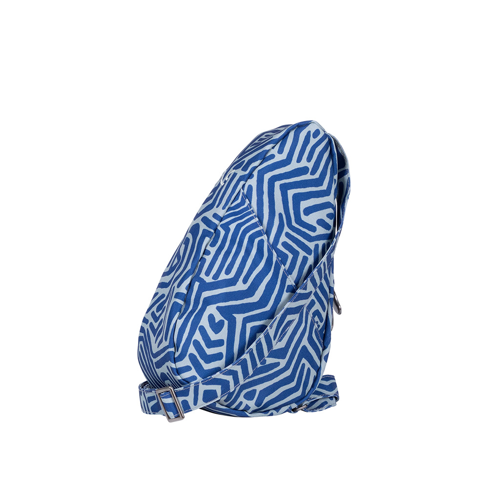 印花系列 RECYCLED PRINT SLING 斜背包-幾何迷城