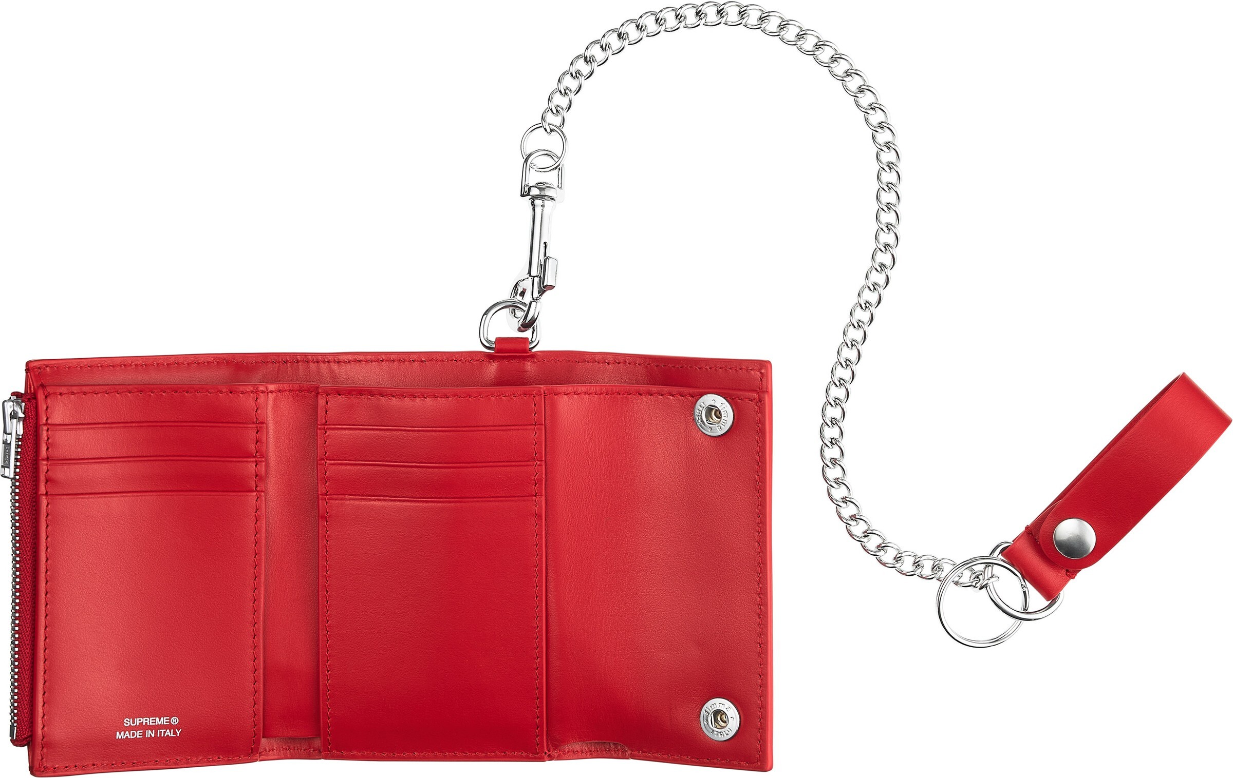 限量現貨 Supreme  Leather Chain Wallet