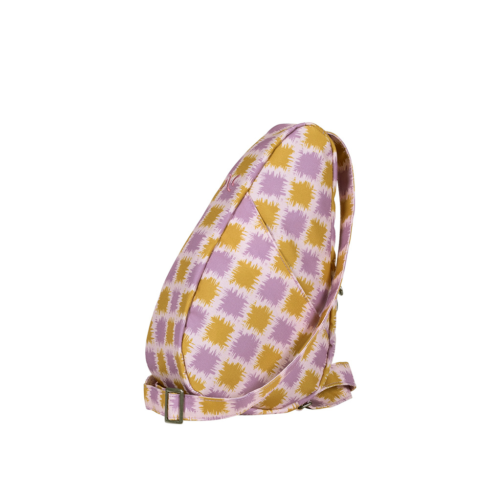 印花系列 RECYCLED PRINT SLING 斜背包-霓彩光格