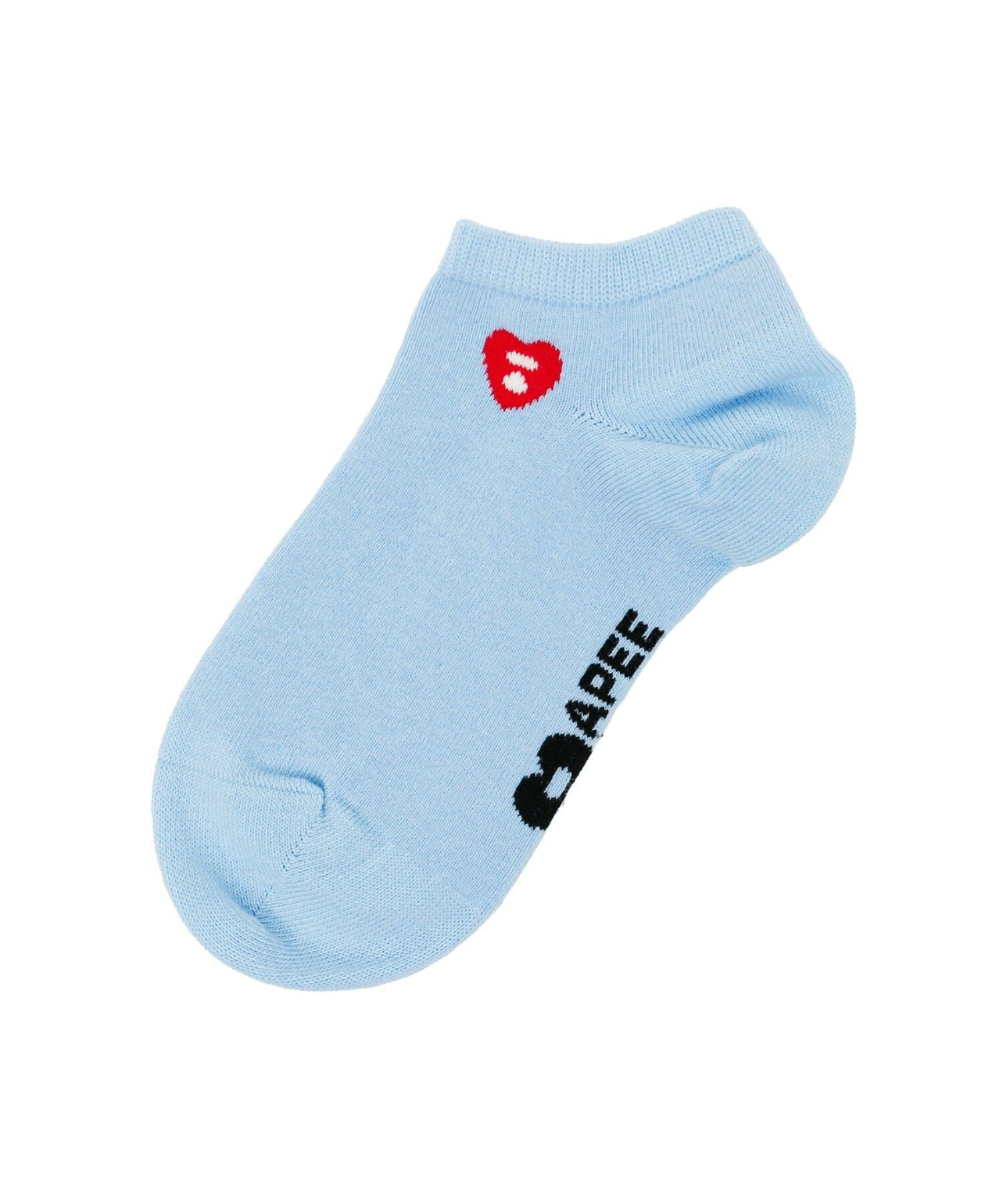 『日本連線中』2026SS APEE BY A BATHING APE BAPE HEART EMBROIDERY BADGE ANKLE SOCKS 襪子 CM20284320