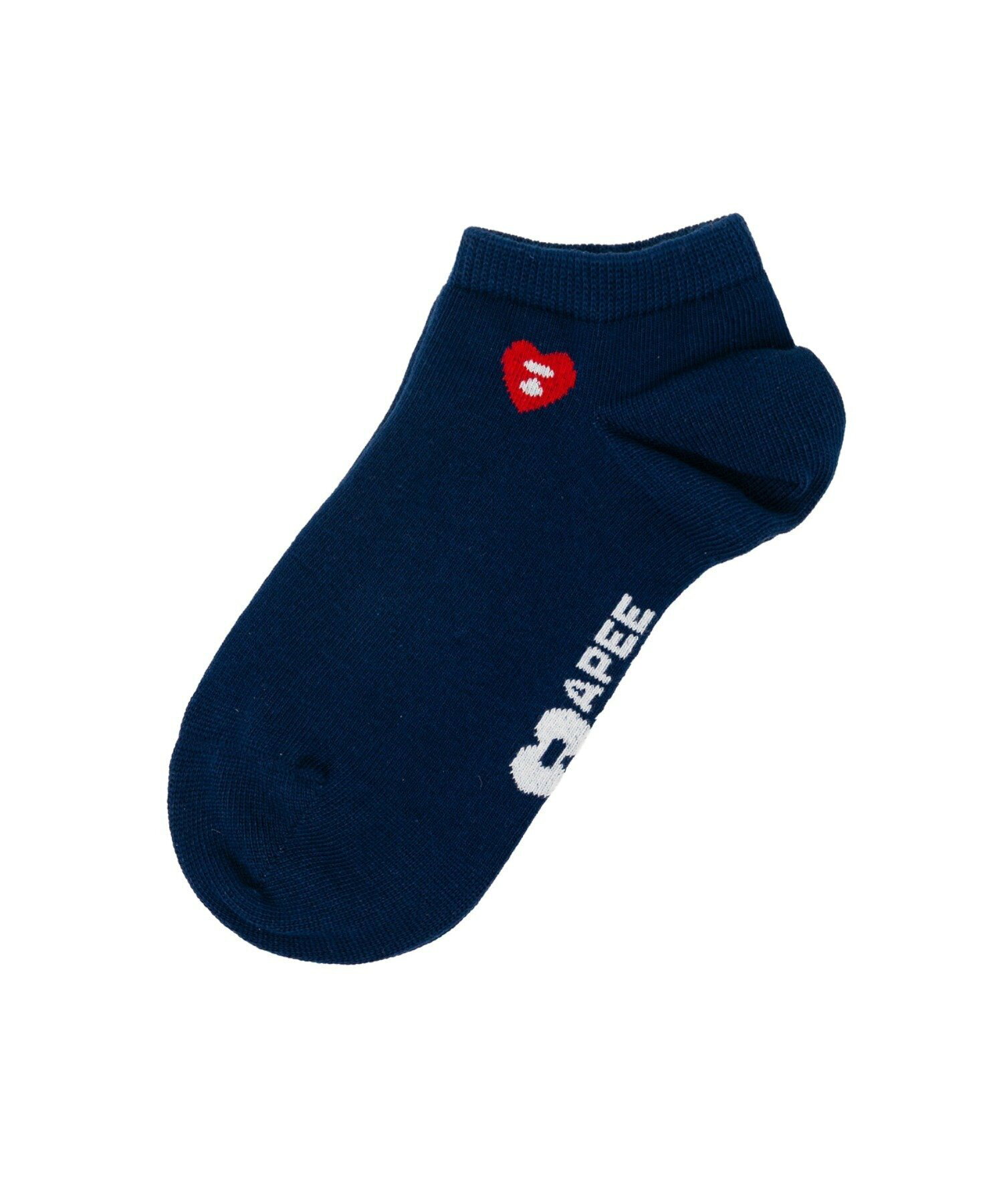 『日本連線中』2026SS APEE BY A BATHING APE BAPE HEART EMBROIDERY BADGE ANKLE SOCKS 襪子 CM20284320