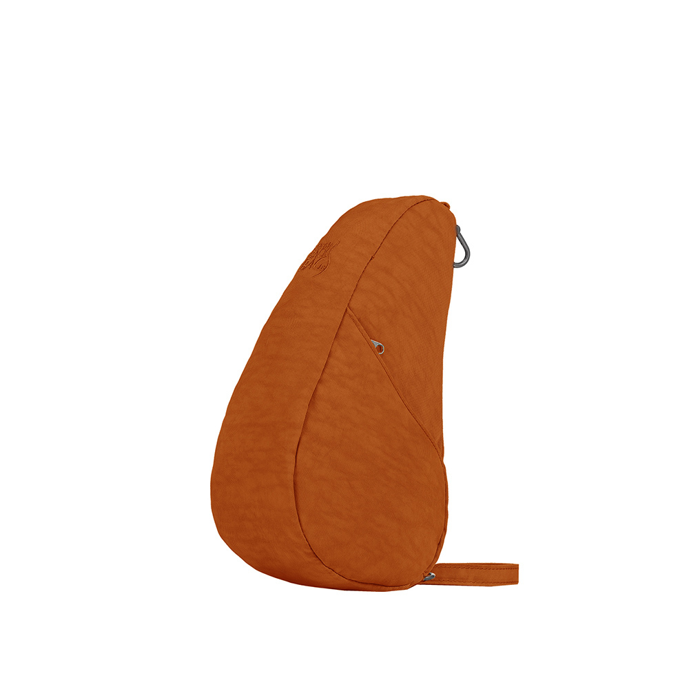 基本款 TEXTURED NYLON BAGLETT 斜背包-辛香橘