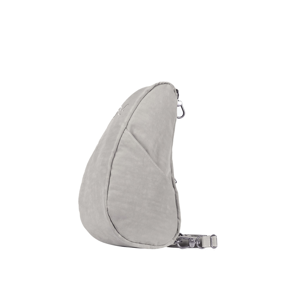 基本款 TEXTURED NYLON BAGLETT 斜背包-銀河灰