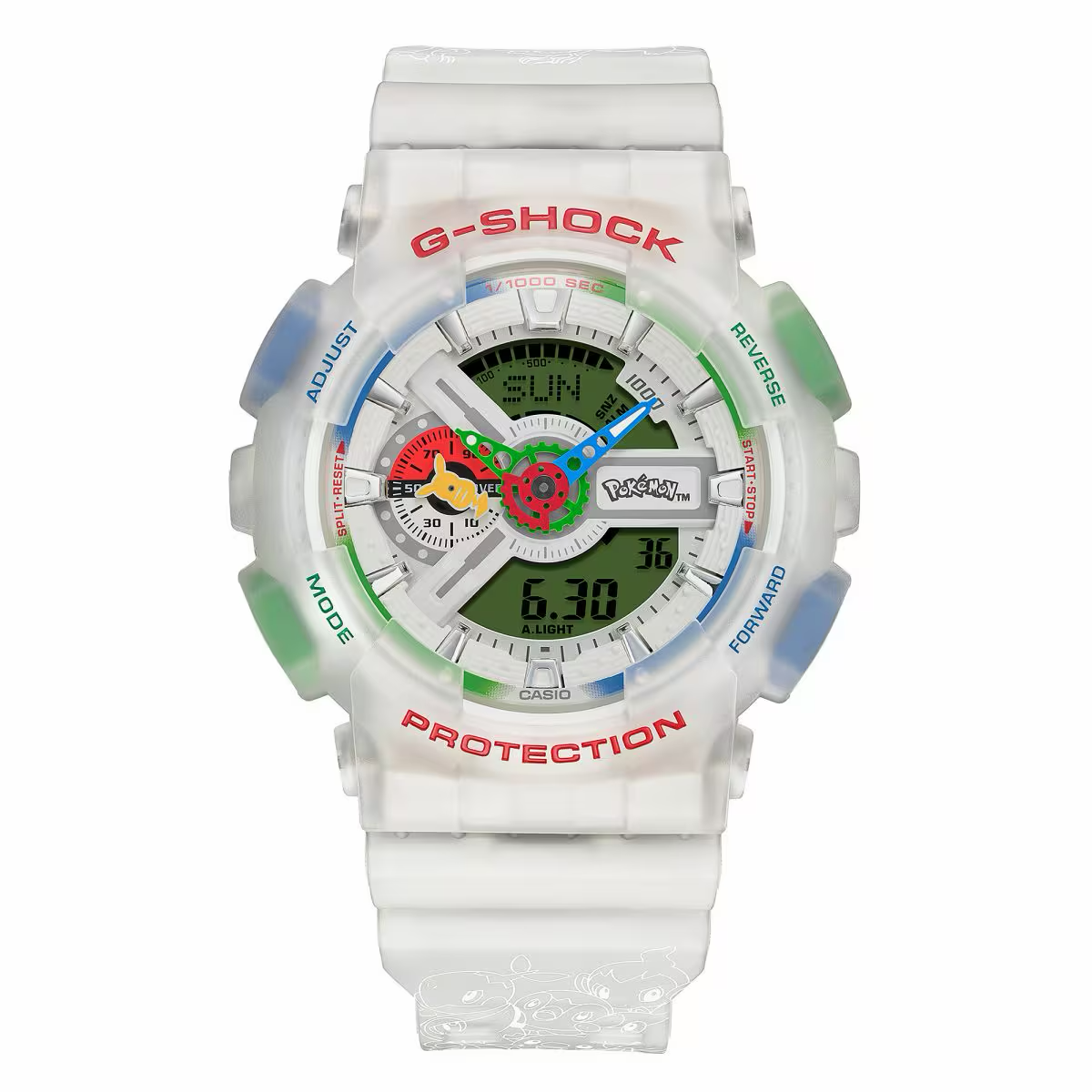 CASIO x POKÉMON 30周年紀念 G-SHOCK GA-110 寶可夢 聯名款 手錶 卡西歐