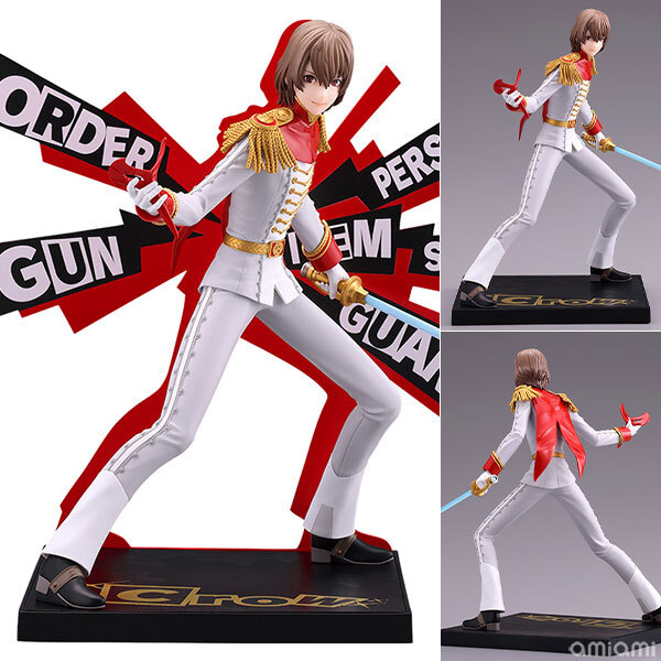 預訂4月  Kotobukiya 女神異聞錄5 皇家版 明智吾郎  OSHI WORKS Persona 5 Royal Crow Complete Figure Pre-order