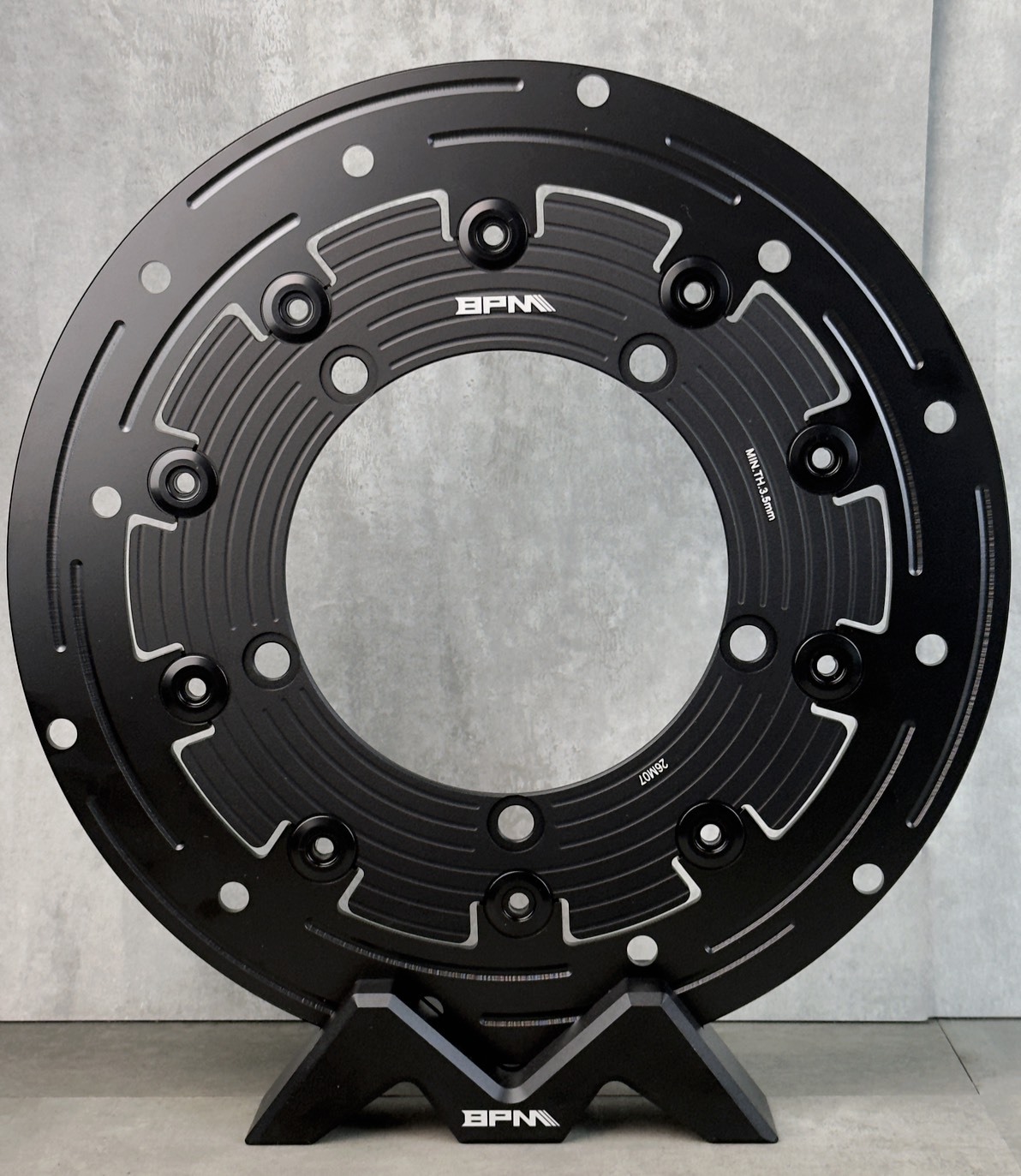 【BPM】 JSD72 競技版 少孔黑化 298mm 前碟盤 浮動碟 浮動 碟盤 適用XMAX