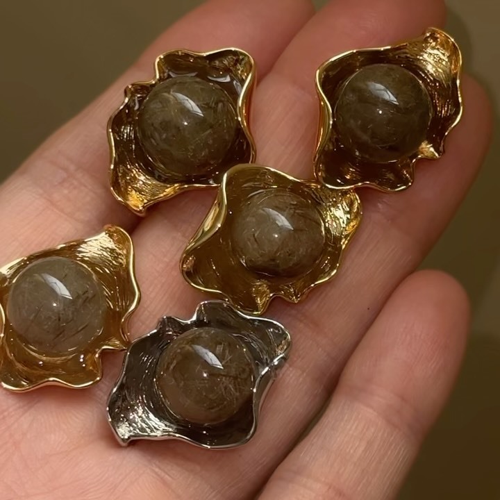 [原石] 銀鈦髮晶 項鏈吊墜