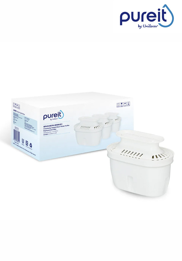 Unilever Pureit 聯合利華｜速熱式桌面淨水器濾芯FCX30CG（3入）