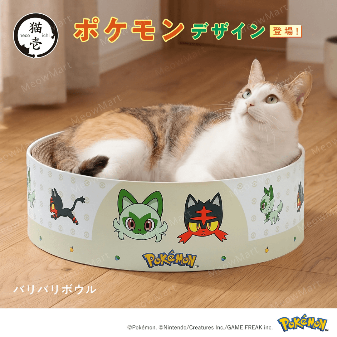 【日本Pokémon x 猫壱】限量版貓抓窩
