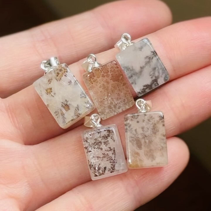 [原石] 小樹瑪瑙 項鏈吊墜