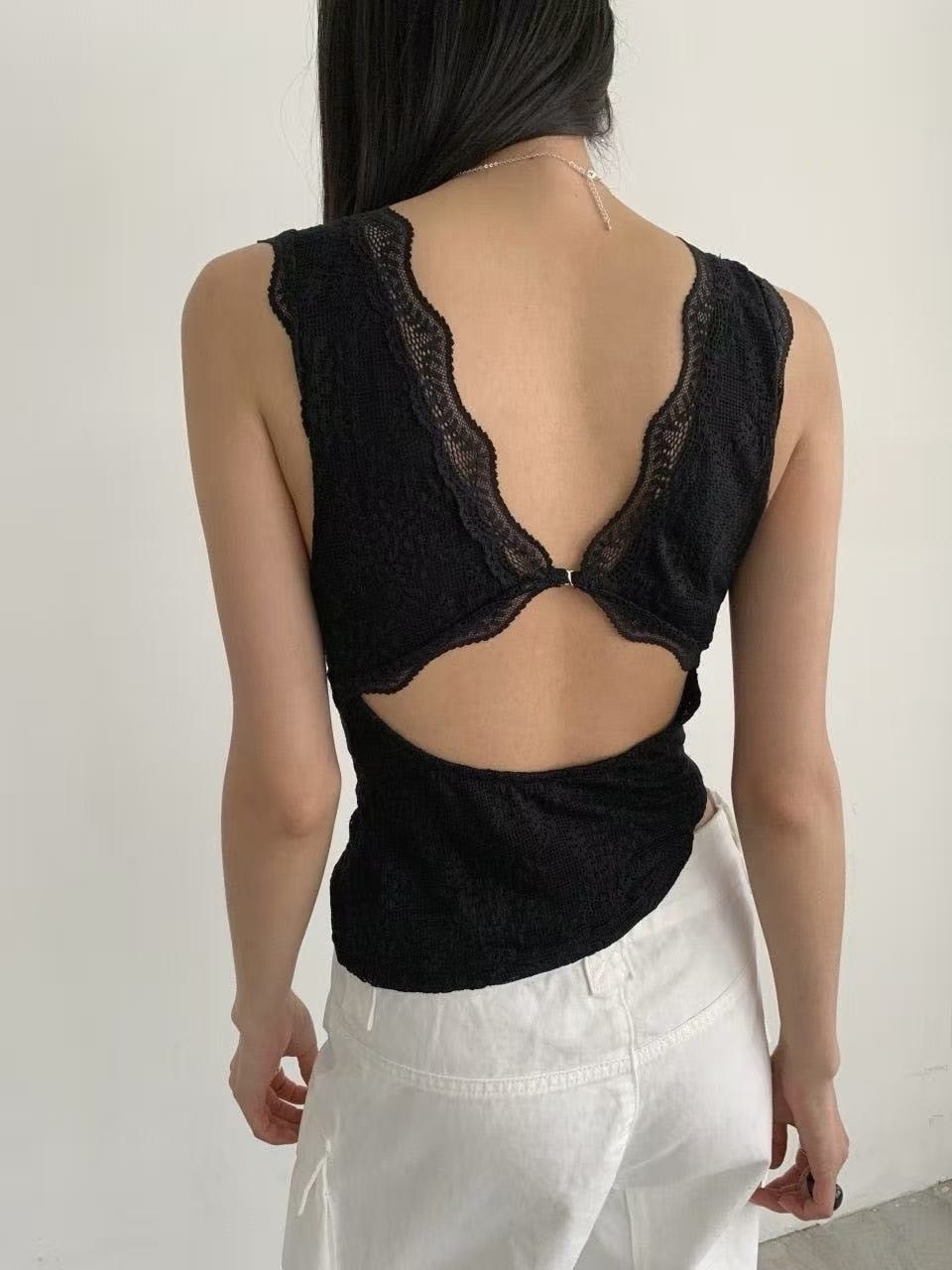 SYMBOL 蕾絲美背背心